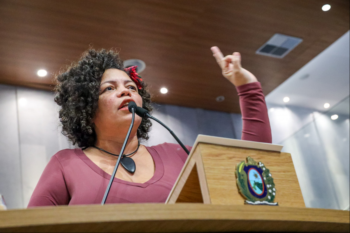 Deputada estadual Dani Portela (PSOL)