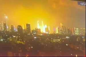 Irã lança nova onda de mísseis a Israel 